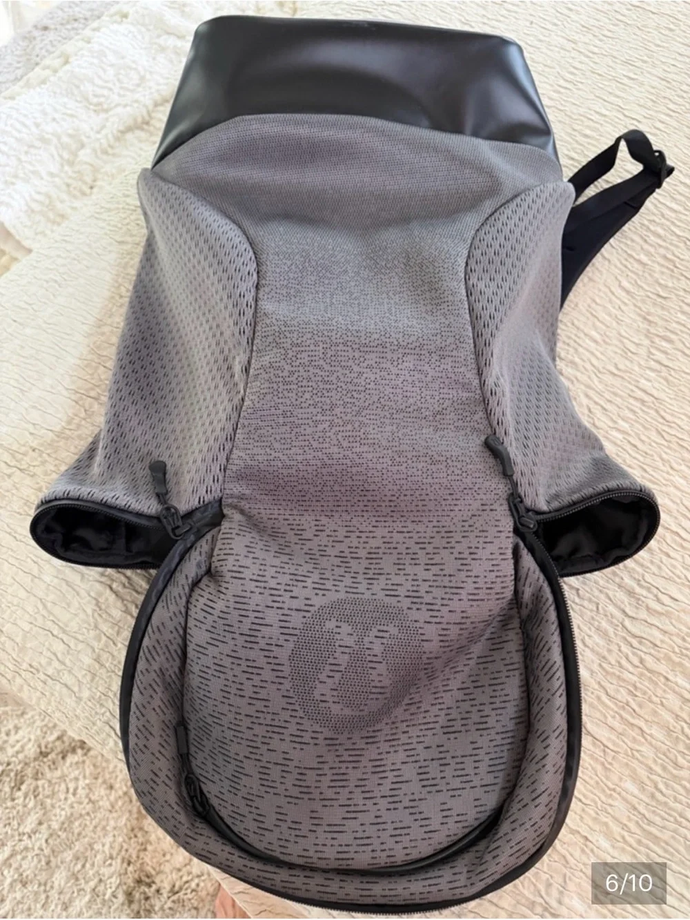 lululemon athletica Gray and Black Men’s Backpack